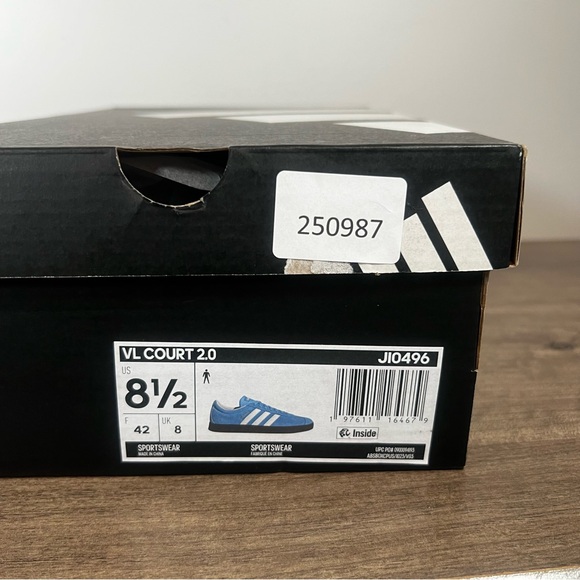 Adidas VL Court 2.0 Unisex Shoe Size 8.5 or 9.5 #250987 - Picture 2 of 12